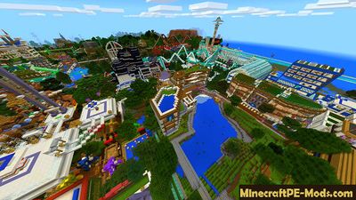 minecraft city maps 1.17