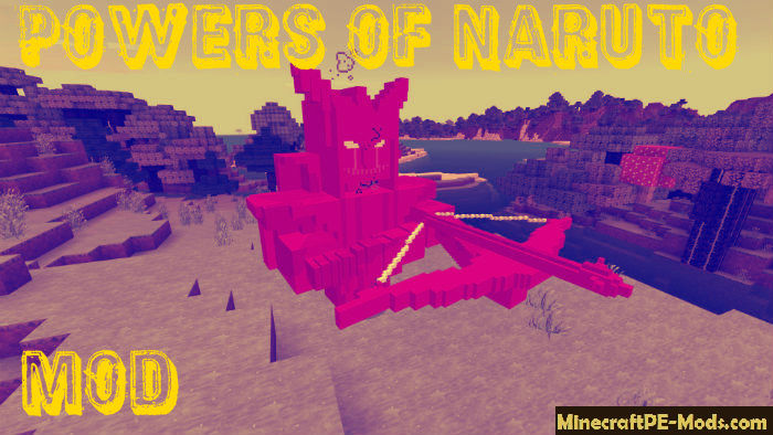 Powers of Naruto Minecraft PE Mod / Addon iOS/Android 1.11 