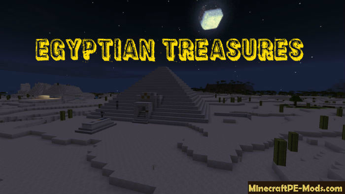 Egyptian Treasures Puzzle Minecraft Pe Map 1 16 0 1 14 60