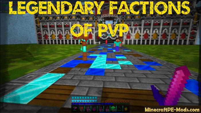 Ip Legendary Factions Of Pvp Minecraft Pe Server 1 16 0 1 14 60