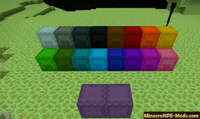 Colored Shulker Boxes - Review of Minecraft PE 1.2.0