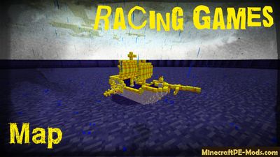 Amazing Racing Games Minecraft PE Map