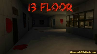 13 Floor Minecraft PE Horror Map iOS, Android 1.12.0, 1.11 