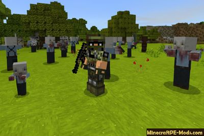 DayZ Reborn Minecraft PE Mod 1.2.0, 1.1.5, 1.1.4, 1.1.0