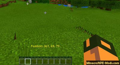 GPS Coordinates of Geocaches Minecraft PE Mod 1.2.0, 1.1.5