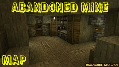 Abandoned Horror Mine Minecraft PE Map