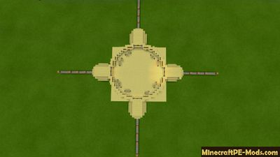 Modded Battle Arena Minecraft PE Map