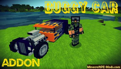 Buggy Car Minecraft PE Addon