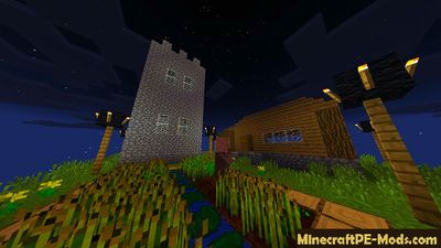 Sky Survival Minecraft PE Map