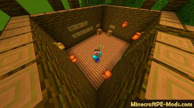 Hard Labyrinth Minecraft PE Map