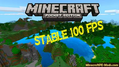 Stable 60-100 FPS Minecraft PE Texture Pack 1.2.0, 1.1.5, 1.1.0