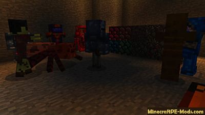 TerraCraft: New Mobs, Weapons & Items Minecraft PE Mod 1.2.0
