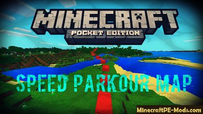 Speed Parkour Minecraft PE Map