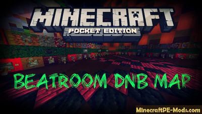 BeatRoom DnB Minecraft PE Map