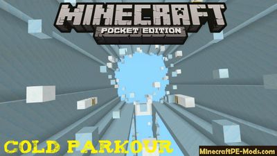 Cold Parkour Minecraft PE - iOS - Android Map