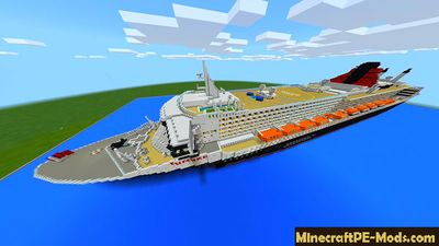 Great Ship Minecraft PE Map