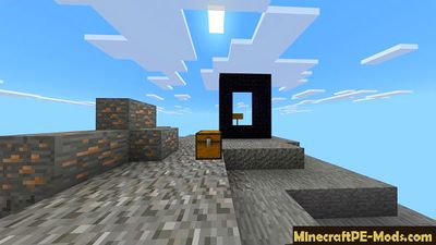 Adventure in Sky Minecraft PE Map