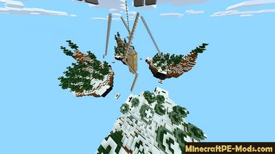 PvP Winter Battle Minecraft PE Map