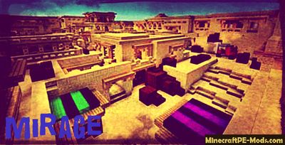 De_Mirage CS:GO Minecraft PE Map