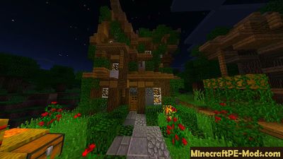 Abandoned Village Minecraft PE Map