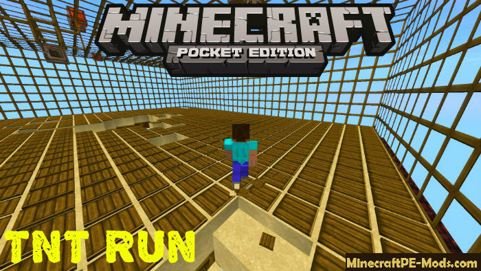 Pocket Tnt Run Mini Game Minecraft Pe Map 1 19 0 1 18 32 Download