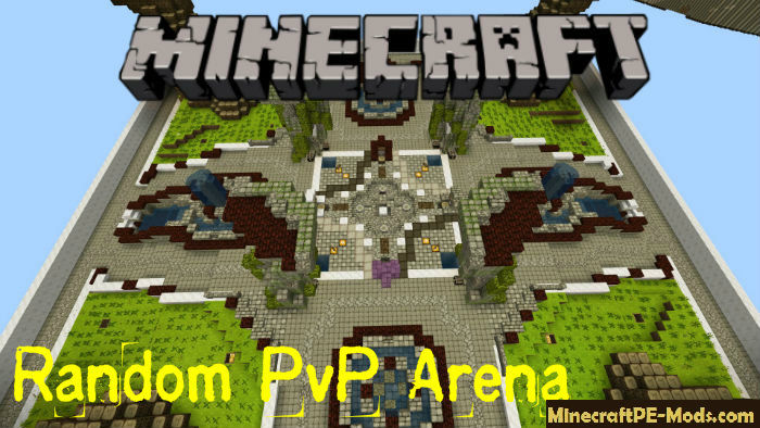 Random Mini Games Pvp Arena Minecraft Pe Map 1 16 1 16 10 Download