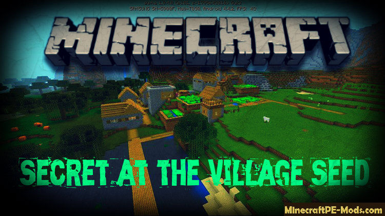 Secret At The Village Minecraft Bedrock Seed 1 16 2 1 16 210