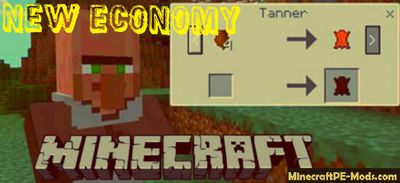 New Economy Minecraft PE Mod 1.2.5, 1.2.3, 1.2.2, 1.2.0