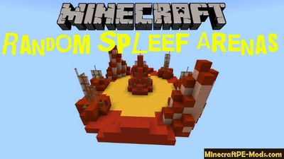 Random Spleef Arenas Minecraft PE Map