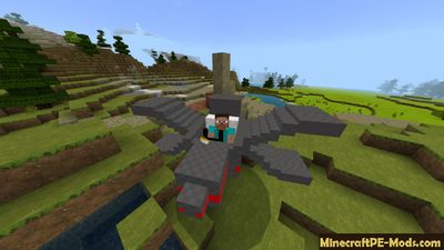 Spacecraft Vehicle Minecraft PE Mod 1.2.2, 1.2.1, 1.2.0