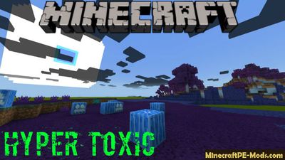 Hyper Toxic Minecraft PE Bedrock Texture Pack 1.2.5, 1.2.2, 1.2.0