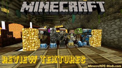 Map For Review Textures in Minecraft PE Bedrock