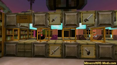 Gun Marketplace Minecraft PE Map