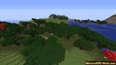 Some Different Resources Minecraft PE Bedrock Seed