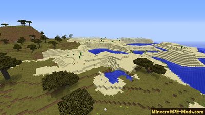 Beautiful Places Minecraft PE Bedrock Seed