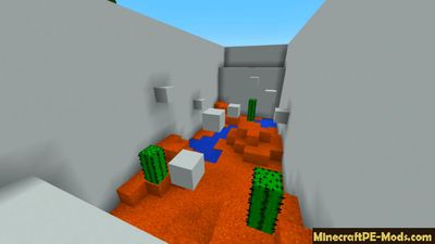 Beautiful 16 Levels of Parkour Minecraft PE Map