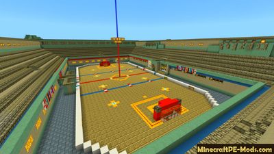Floorball Minecraft Bedrock BE & PE Map