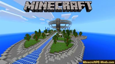 Futuristic Empire Minecraft PE Map