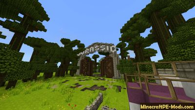 Adventures in Jurassic Park Minecraft PE Map