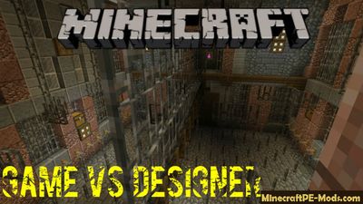 Saw: Game vs Designer Minecraft PE Map