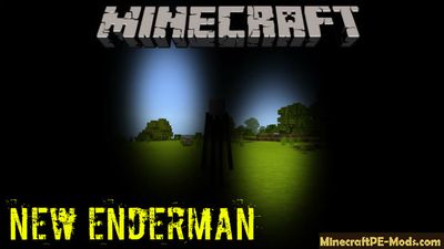 New Friendly Enderman Minecraft PE Mod 1.2.2, 1.2.1, 1.2.0