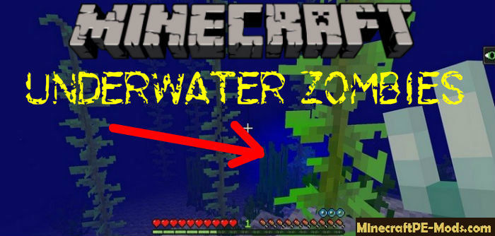 Minecraft Pe 1 3 0 Aquatic Update Underwater Zombies Guides Faq Mcpe
