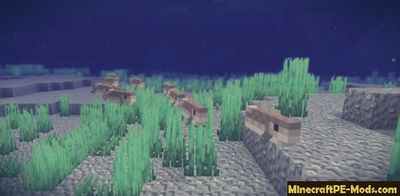 MCPE 1.3.0 Aquatic Update - New Underwater Mobs