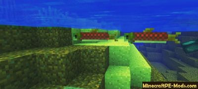 MCPE 1.3.0 Aquatic Update - New Underwater Mobs