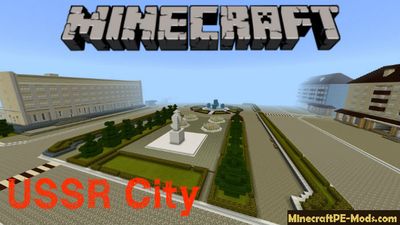 USSR City Minecraft PE Map