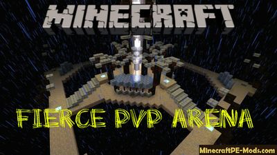 Fierce PvP Arena Minecraft PE Bedrock Edition Map