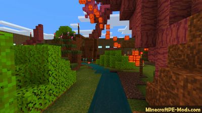 Paintball Forest Minecraft PE Bedrock Map