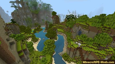 Console Edition World Minecraft PE Bedrock Map