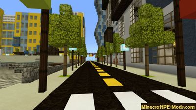 The City of Freedom Minecraft PE Bedrock Map