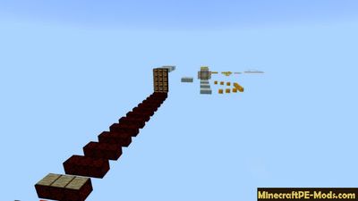 Parkour in the Sky Minecraft PE Map